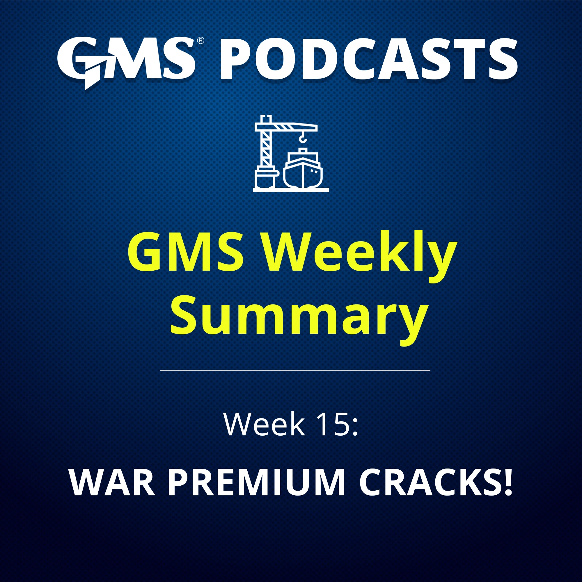 GMS Weekly Ship Recycling Market Podcast Week 15 of 2026 covering oil price drop, Baltic Dry Index rise, vessel supply shortage, Bangladesh steel price surge, India currency pressure, Pakista